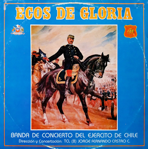 Banda De Concierto Del Ejército De Chile - Ecos De Gloria Lp