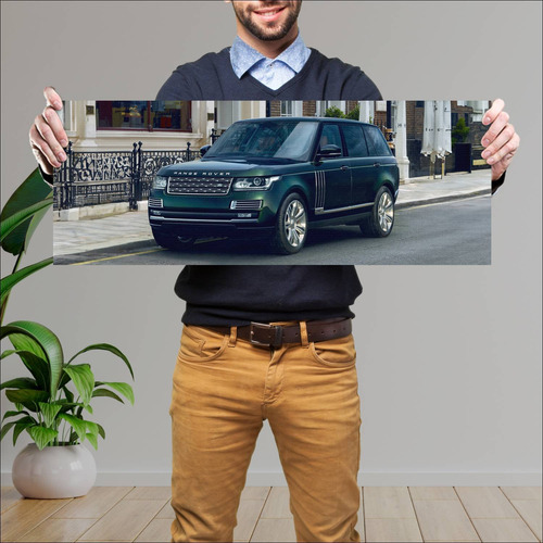 Cuadro 30x80cm Auto 2015 Range Rover Autobiograp 277