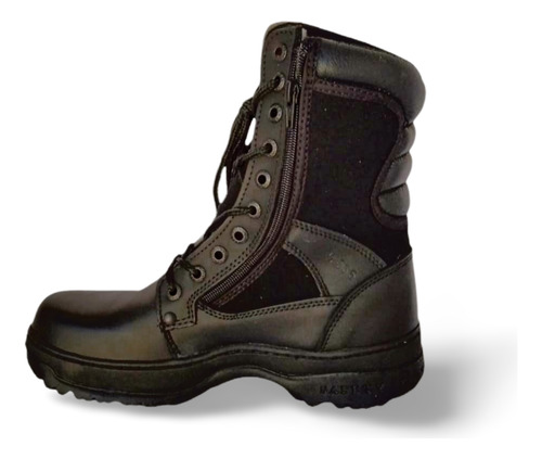 Botas Tácticas Estilo 4052-4048 Con Cierre Lateral Marca Cob