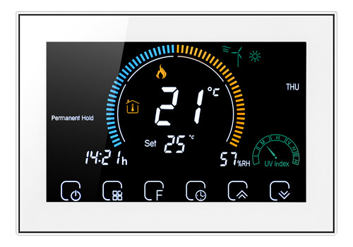 Control Compatible Con Termostato Lcd Para Caldera, Retroilu