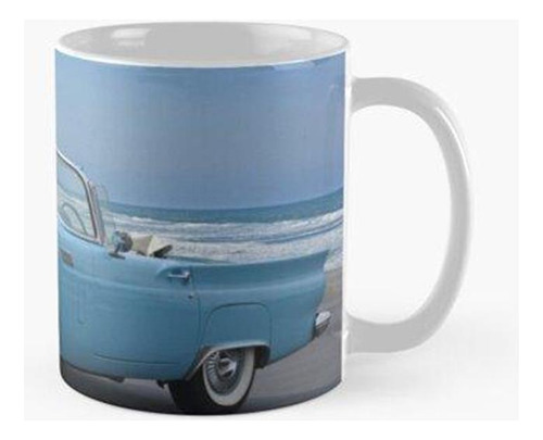 Taza 1957 Ford Thunderbird 'blue Baby' Calidad Premium