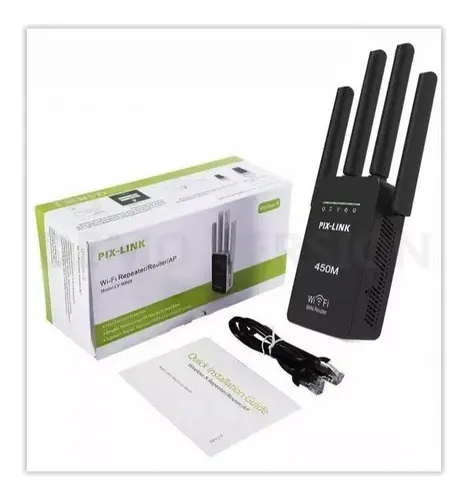 Ripley - AMPLIFICADOR REPETIDOR SEÑAL WIFI 300 MBPS CON 4 ANTENAS