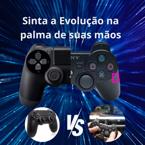 Controle Sem fio PS3 Compatível com Playstation 3, Joystick Bluetooth  Manete de Video Game Vibração Dupla : : Games e Consoles