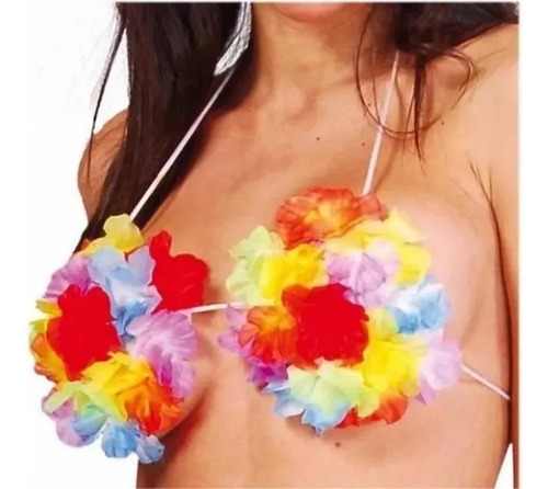 Top Hawaiano 15 Cm Fiesta Disfraces