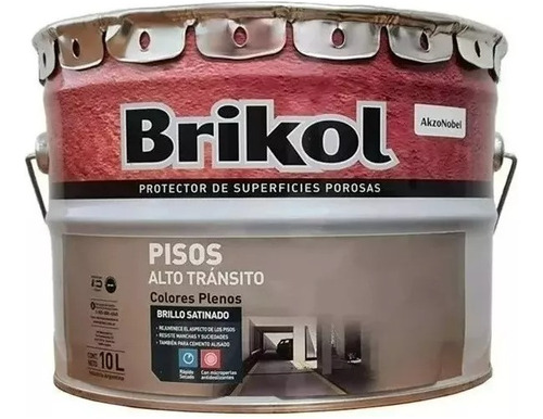 Brikol Pisos Alto Transito X10 L Pintureria Don Luis 