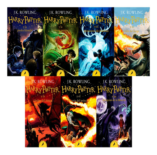 Harry Potter Saga Completa J. K. Rowling/ Nuevos Y Sellados