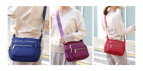 Imagen 7 de 7 de Bolsa Para Dama Bolsa De Hombro Impermeable Crossbody Mujer