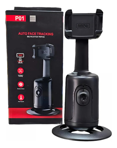 Tripode Para Celular Inteligente Seguimiento 360 Selfies Negro