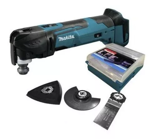 Multiherramienta makita mt 200w + accesorios con maleta