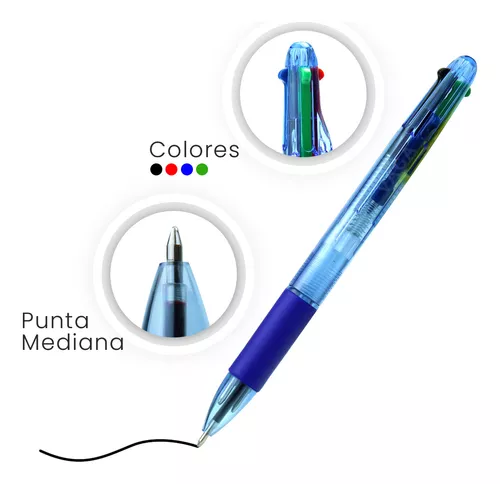 Comprar Boligrafo Pen Gear Retractil 4 Colores