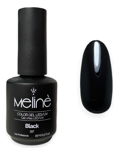 Semipermanente Meliné Blancos, Vía Láctea, Negro Para French Color 397 Black/Negro
