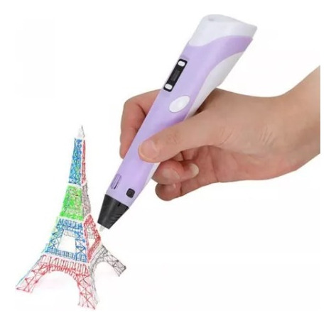 Boligrafo 3d Lapiz 3d 2 Impresion Manual 10m Filamento