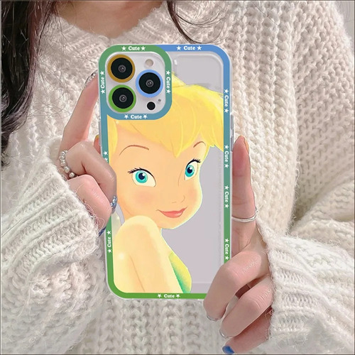 Funda De Teléfono Tinker Bell Para iPhone 11, 12, 13, 14 Min