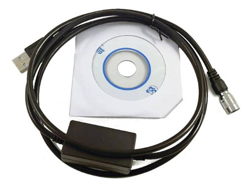 Cable de datos USB para Sokkia Topcon Gowin 6pn Total Station, color negro