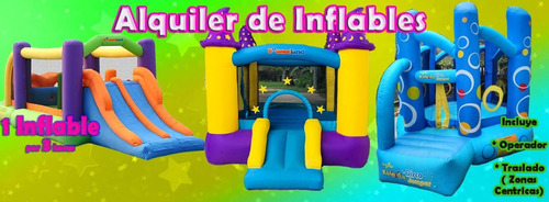 Colchón Inflable Infantil Castillo Brinca Brinca Fiestas