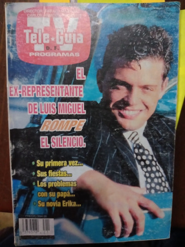 Luis Miguel En Revista Teleguia No. 2233 Mayo 1995