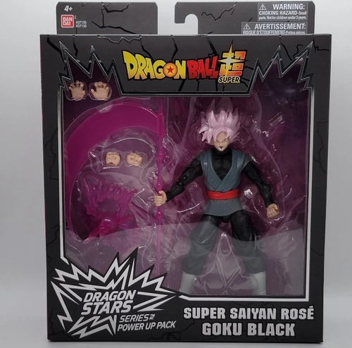 Figura Dragon Ball Super Saiyan Rose Goku Black Power Up Pac