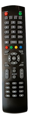 Control Remoto Para Tv Led Enxuta Smart Ref38