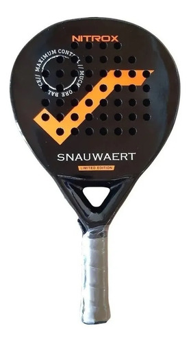 Paleta Padel Snauwaert Nitrox Outlet Inicial Adulto - Olivos Color Negro/naranja