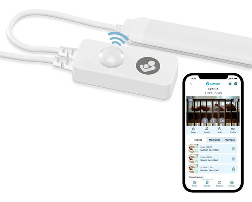 Luz Noturna De Berço Glow - Maxi-cosi Usb Sensor Inteligente