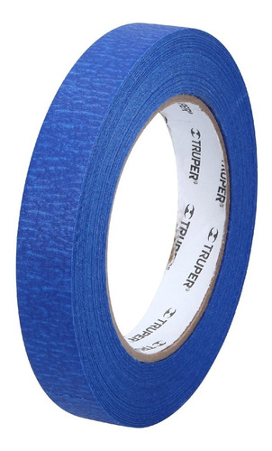 Masking Tape, 3/4', Ancho 18mm Azul 12621 Truper 