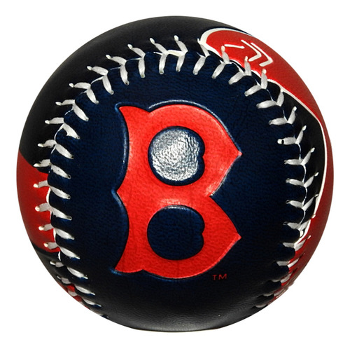 Pelota Beisbol Retro Boston Redsoxs / Cubo Exhibidor
