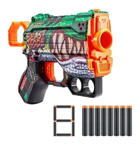 Imagen 1 de 4 de Pistola Lanza Dardos X-shot Zuru Skins Menace Diseño Grafiti
