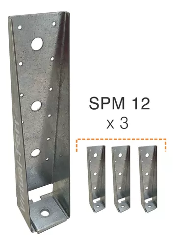 Anclajes Para Estructuras De Madera Y Stell Frame (spm-12x3)