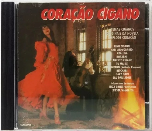 Cd - Coraçao Cigano Temas Ciganos Da Novela Explode Coraçao