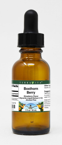 Terravita Extracto Glicerina Baya Espino 1 Oz