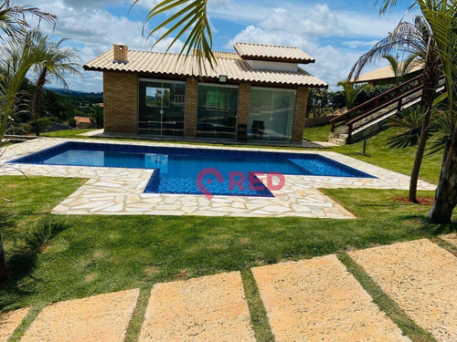 Chácara Com 2 Dormitórios À Venda, 1300 M² Por R$ 1.300.000,00 - Condomínio Recreio Campo Verde - Ibiúna/sp - Ch0018