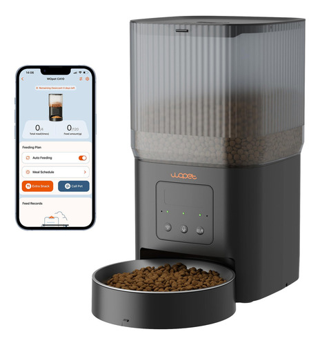Alimentador Automatico Para Gatos 4l Wifi Con Control De App