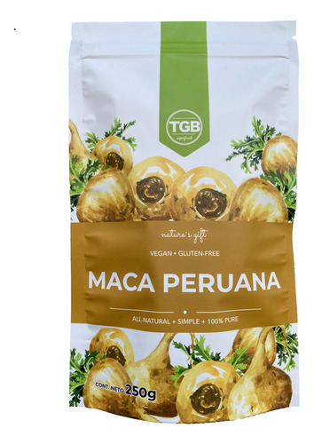 Maca Peruana 250g Empaque Resellable