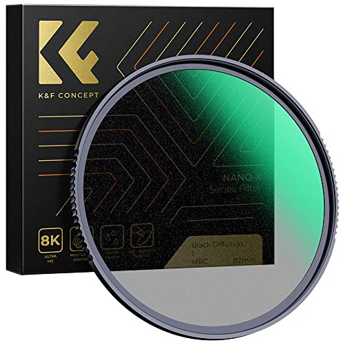 Filtro Difusion Negra Efecto Niebla Nano-x K&f Concept 77 Mm