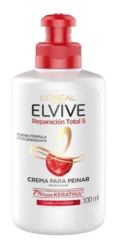 Kit Elvive Reparacion Total5 Shampoo + Acondicionador +crema