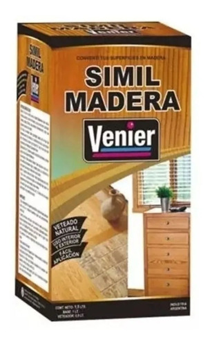 Venier Simil Madera 0,75 Lts. Pintura Efecto Madera Veteador