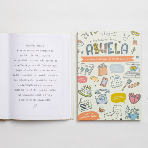 Imagen 2 de 9 de Libro De Historia Familiar - Las Historias De Mi Abuela