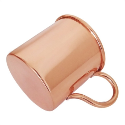 Caneca Moscow Mule Tradicional Benefícios Do Cobre Cor Cobre Puro Sem Verniz