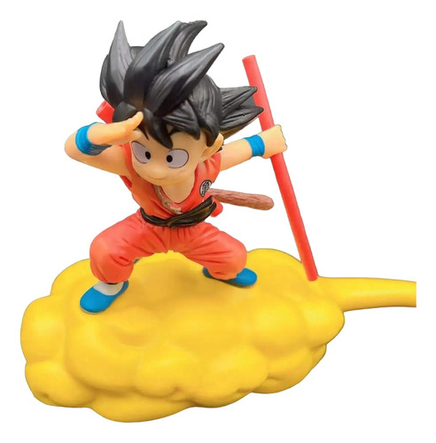 Figura  Goku Nube Voladora Dragon 17 Cm 