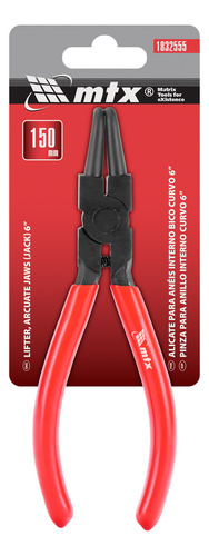 Alicate Para Aneis Internos Bico Curvo 6pol.-150mm 1pc Mtx