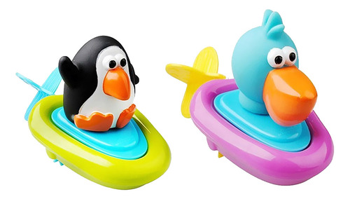 Juguetes De Baño Con Forma De Pingüino Y Pájaro Para Piscina