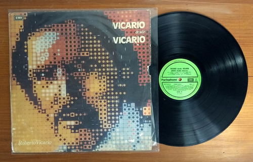 Roberto Vicario Desde Vicario 1972 Disco Lp Vinilo