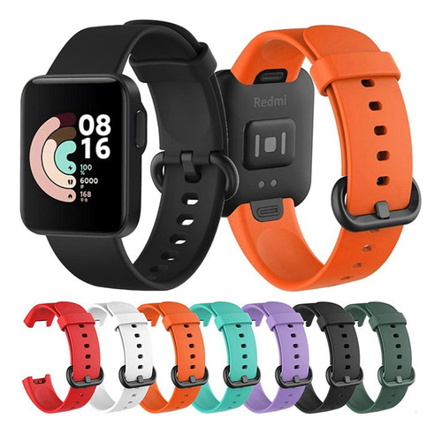 Correa Para Xiaomi Redmi Watch. Banda De Silicone Unicolor