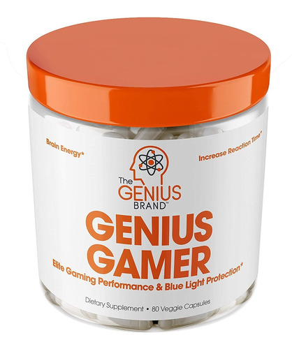 Genius Gamer  Elite Gaming Nootropic | Focus & Brain Booste
