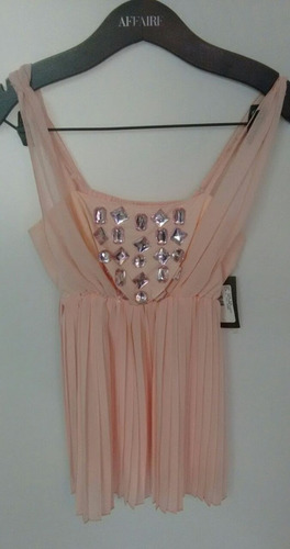 Musculosa Blusas De Raso Y Gasa Bordadas