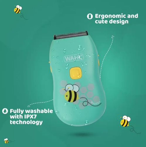 Cortadora De Pelo Suave P/ Niños Wahl Bee Baby Clipper