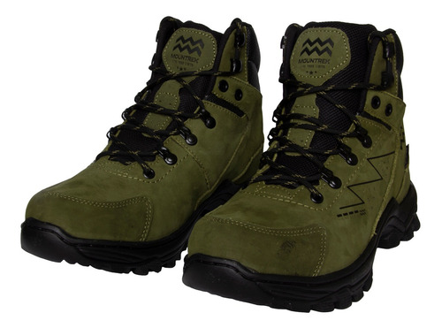 Imagem 3 de 8 de Bota Masculino Adventure Mountrek 983 Couro