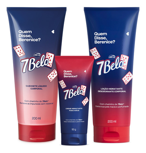 Combo Qdb 7belo: Sabonete Líquido 200ml + Loção Corporal 200