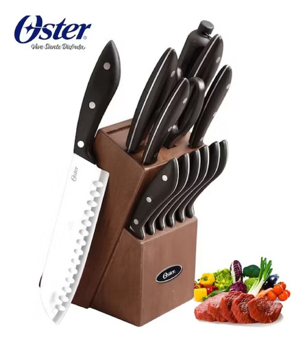 Set De Cuchillos Oster 14 Piezas Huxford Ost6077214 