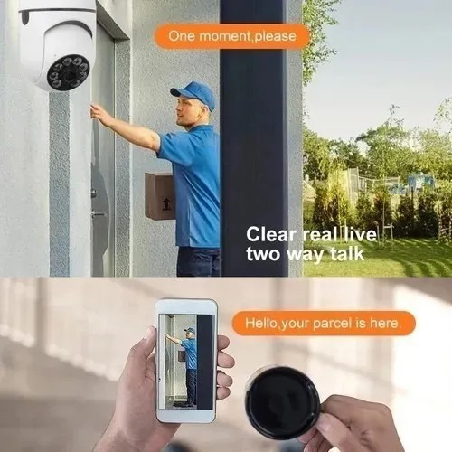 Camara Seguridad Ampolleta Camara Wifi Camaras De Vigilancia